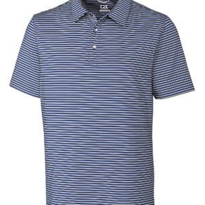 NWT CUTTER & BUCK Men’s S Division Stripe Performance Polo